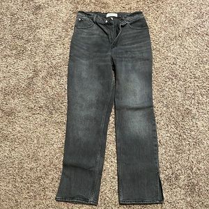 ABERCROMBIE & FITCH CURVE LOVE 90s STRAIGHT ULTRA HIGH RISE JEANS - size 29R/8R